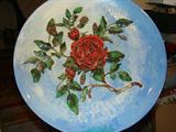 VERY RARE 1882 ROOKWOOD POTTERY PLATE