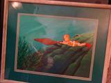 Original Animation Moby Dick Background Cel