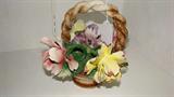 Capodimonte Basket of Flowers