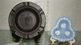 Black and Blue Wedgewood Ashtray and Dish