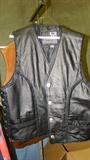 Leather Motorcycle Vest