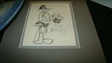 Signed Virgil Ross Sketch