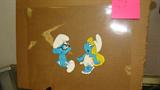 Brainy Smurf Cartoon Cel Original