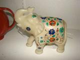 Marble Inlay Elephant