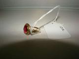 Beautiful Gold Ring with Red Stone