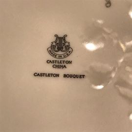 Castleton Bouquet China mark.