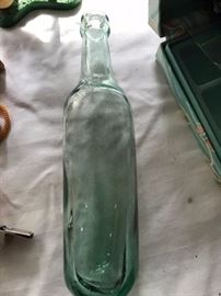 Antique round bottom bottle
