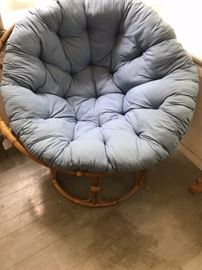 Papasan chair.