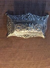Antique silver plated  box.