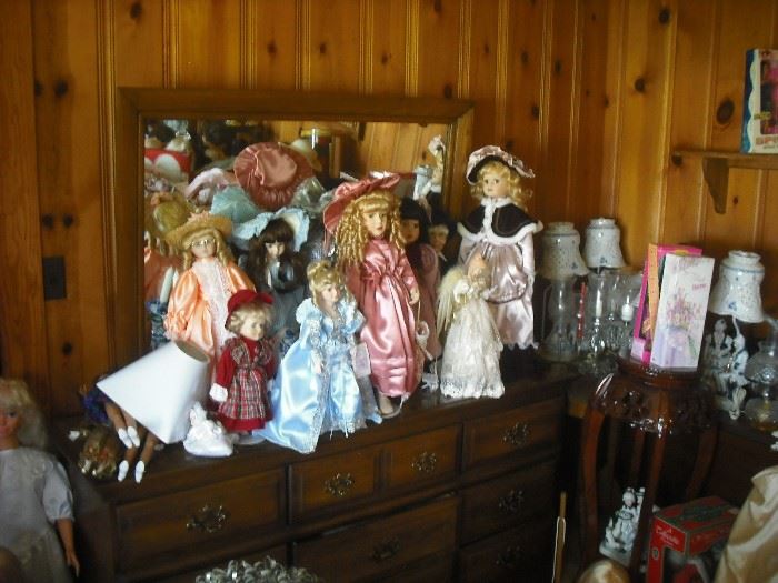 Extremely Large Doll Collection