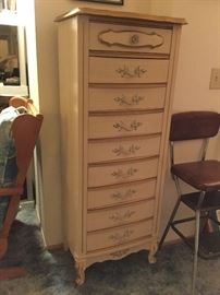 French Provincial 9 drawer Lingerie chest