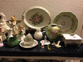 Fun vintage and antique china accent items