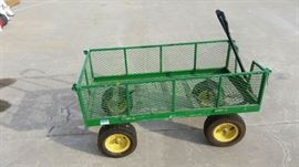 Great condition rolling cart wagon that folds all sides down to move and/or store