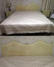 French Provincial: Broyhill set with 1 king bed