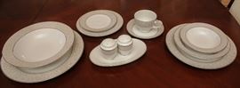 MIKASA PARCHMENT FINE CHINA ~ SERVICE FOR 12