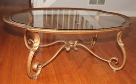 METAL & GLASS TABLES