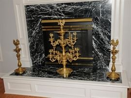 RARE: MASSIVE  EXOTIC DECCAN [MYTHICAL BIRD] &nbsp;OIL LAMPS ~ SYMBOLIZES LIGHT AND AUSPICIOUSNESS ~ USED ON SPECIAL OCCASIONS [WEDDINGS - BIRTHS ETC. ]