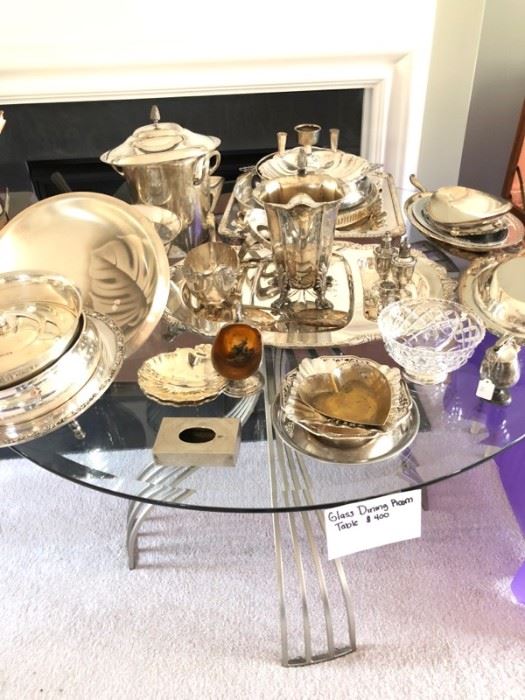Assorted Silver and China
