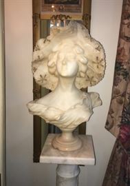 Marble bust