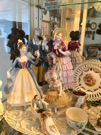 Porcelain figurines