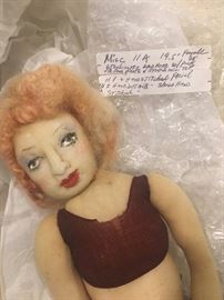 Antique Stockinette doll