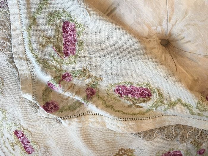 Antique needlework
