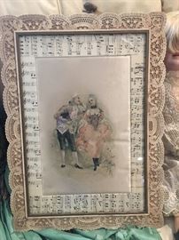 Painting on silk