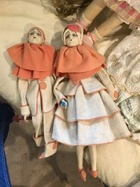 Pair Alma dolls