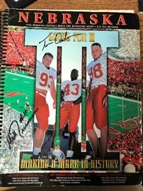 Tom Osborne Autographed Book