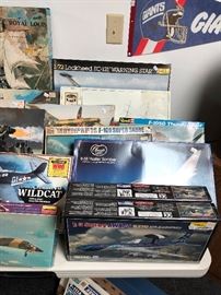 Airplane, Ship, and Car Model Kits