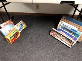 Airplane, Ship, and Car Model Kits