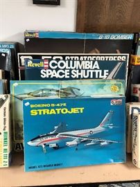 Airplane, Ship, and Car Model Kits