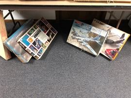 Airplane, Ship, and Car Model Kits