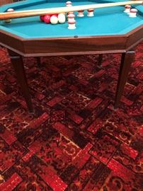 Vintage Poker/Billiard Table
