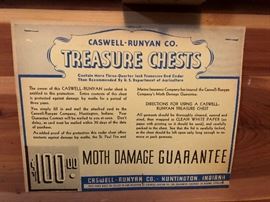 Antique Caswell - Runyan Cedar Chest