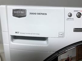 Maytag 3000 Series Front Load Washer/Dryer with Pedestals