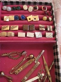 cuff links & tie clips