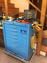 Blue tool box