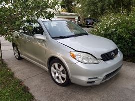 Toyota Matrix; needs work...