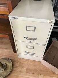 TWO DRAWER FILE CABINET
