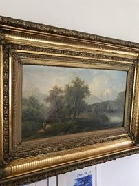 OIL ON CANVAS PAINTING