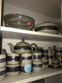 STONEWARE CHINA SET