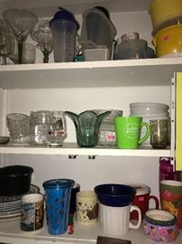 GLASSWARE / CUPS / COFFEE MUGS