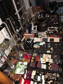 TON OF COSTUME JEWELRY