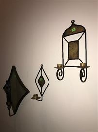 METAL CANDLE HOLDERS