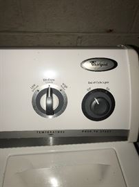 WHIRLPOOL WASHER AND DRYER