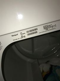 WHIRLPOOL WASHER AND DRYER