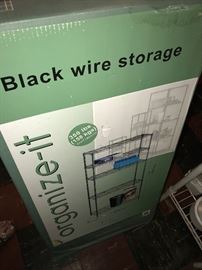 BRAND NEW WIRE STORAGE SHELF