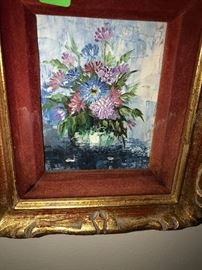 OIL ON CANVAS PAINTING