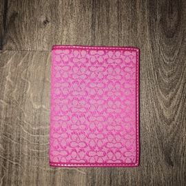 COACH PASSPORT COVER